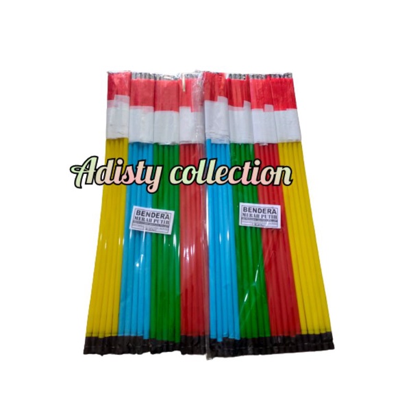 

Bendera Merah putih + pluit /pack isi 20 pcs