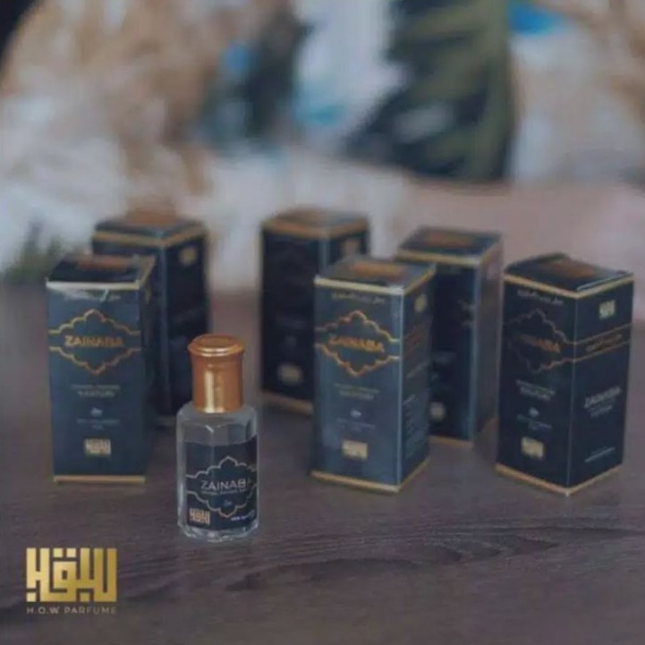 MINYAK KASTURI PUTIH ZAINABA FARFUM WANGI TAHAN LAMA UNTUK SHOLAT 100% NON ALKOHOL KASTURI ASLI