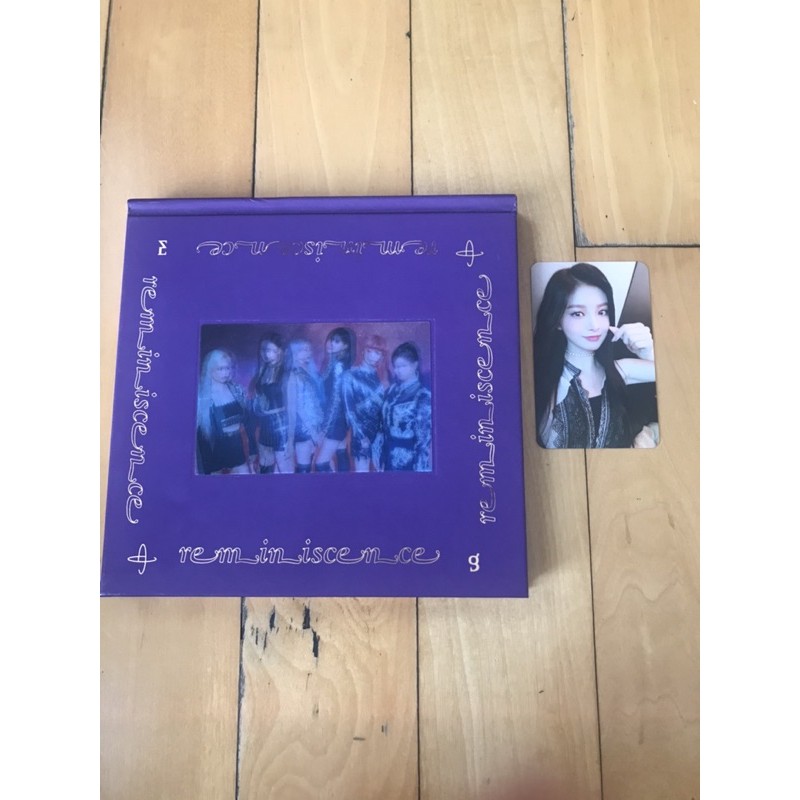 Everglow reminisance album (unsealed) // (photocard yiren)