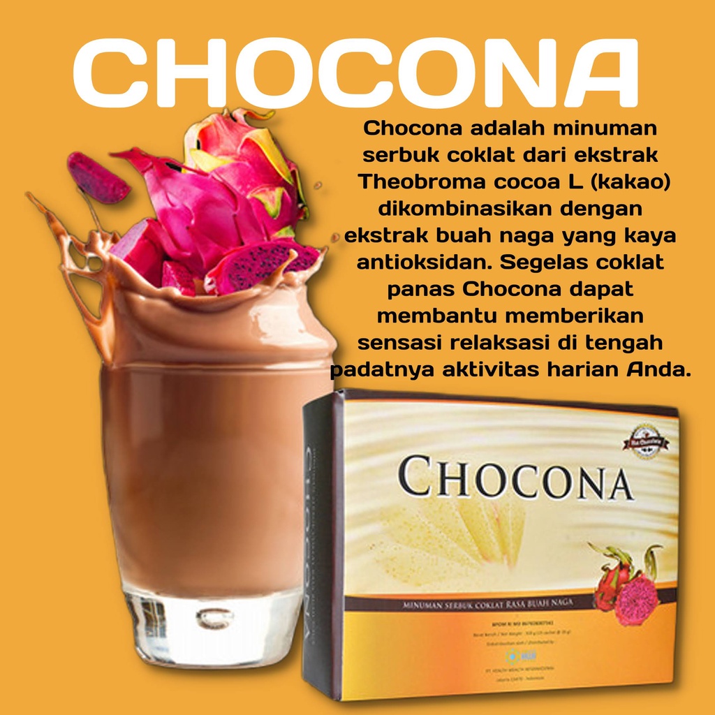 

CHOCONA MENJAGA KESEHATAN JANTUNG Per 10 Sachet