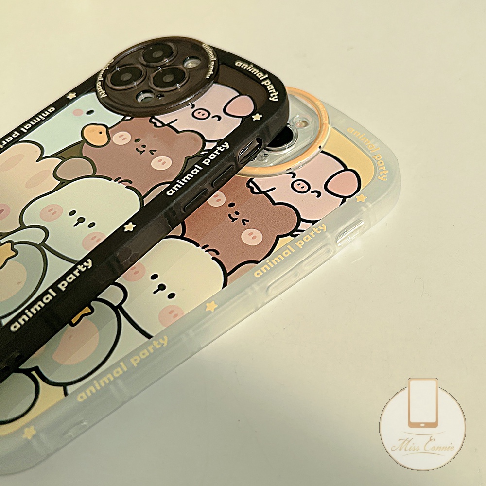 Soft Case TPU Motif Kartun Hewan Beruang Koala Bebek Babi Untuk Redmi Note 9Pro 11Pro 9s 10 8 10s 11 10Pro 9T 10 9 10A 10C 9C