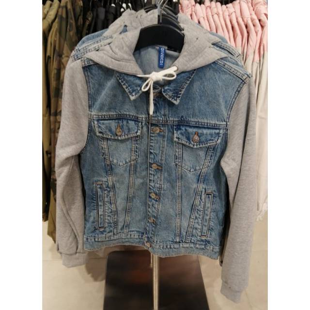 jaket jeans h&m