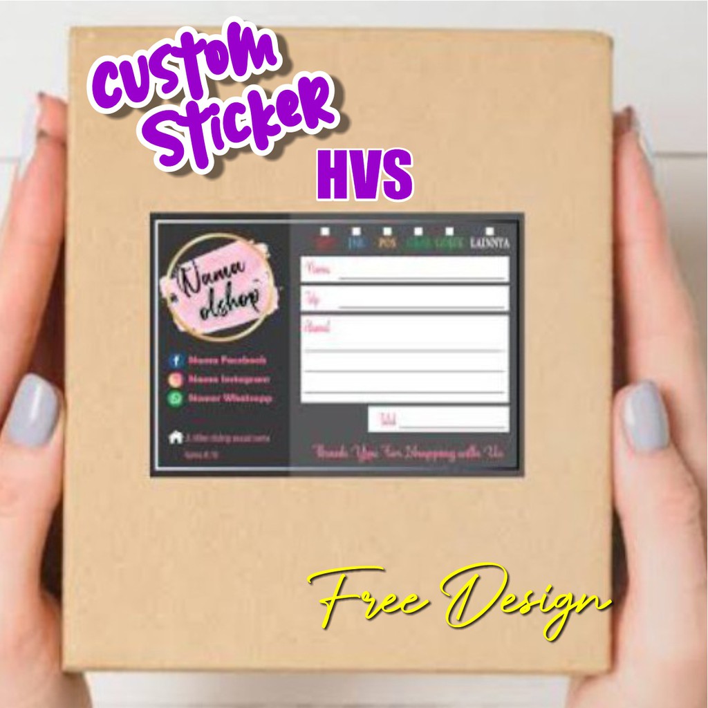 

STIKER LABEL HVS / STICKER CUTTING KEMASAN HVS TERMURAH JAKARTA