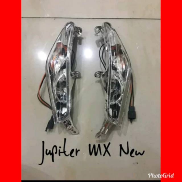 lampu Sen depan jupiter mx new 135 kanan kiri sepasang