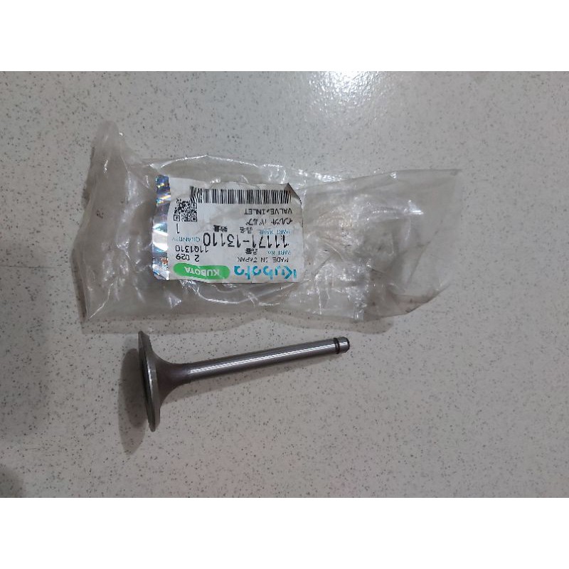 Klep / Valve Inlet RD105 Kubota Original