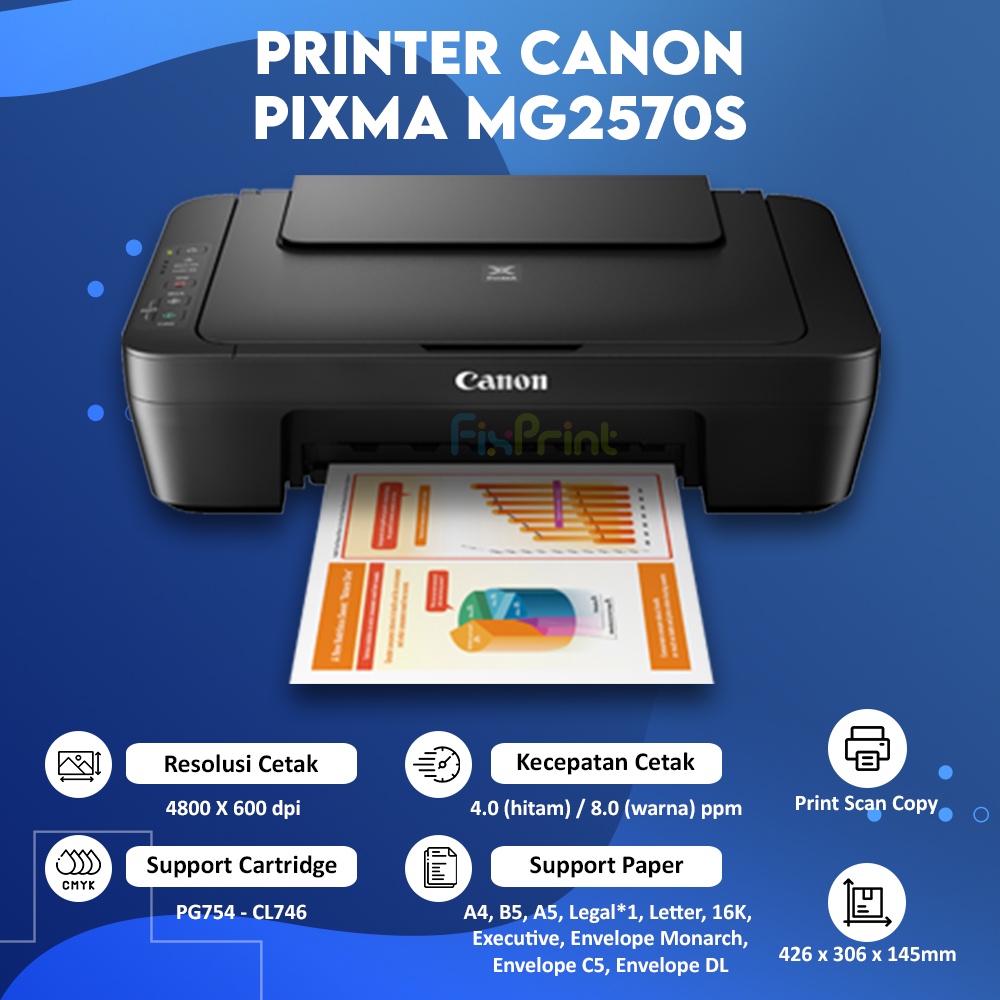 Printer Canon E410 Mg2577s MG2570s Print Scan Copy New