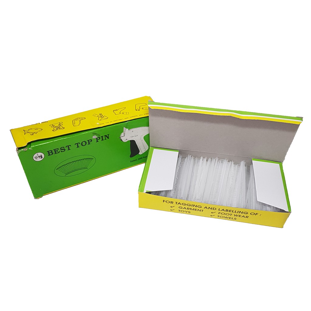 

OKB Isi Refill Tag Gun Arrow Top Pin Tembakan Label Baju Laundry 5000 pcs
