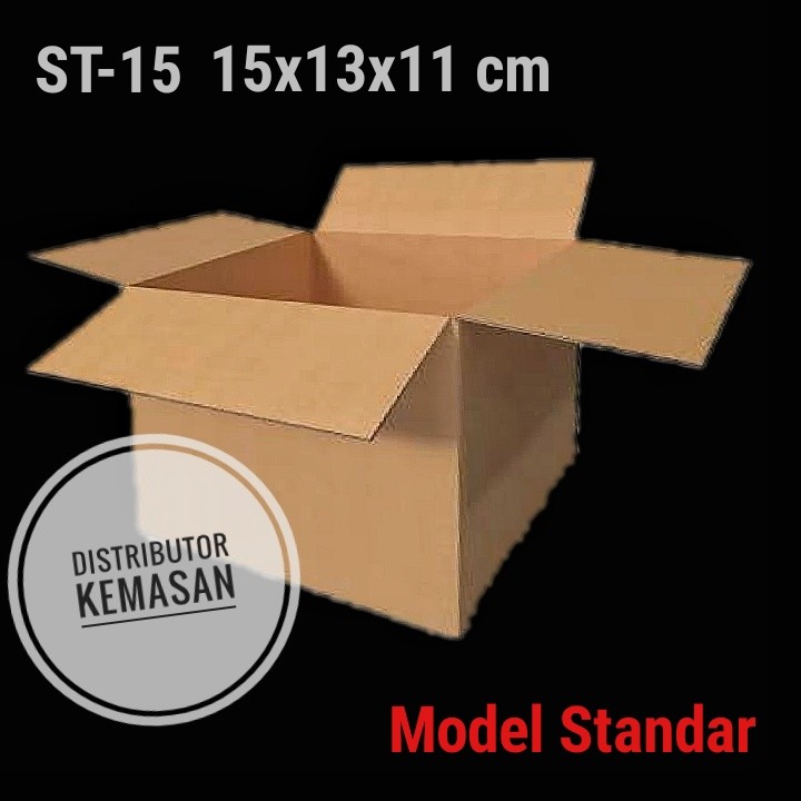 

KOTAK ST-15 KARDUS COKLAT DUS BOX POLOS STANDART PACKING AKSESORIS