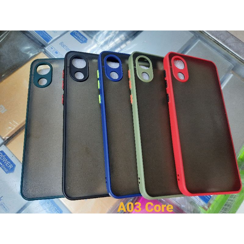 Case Samsung A03s Softcase / Hardcase A03 Core My Choice Camera Warna Warni