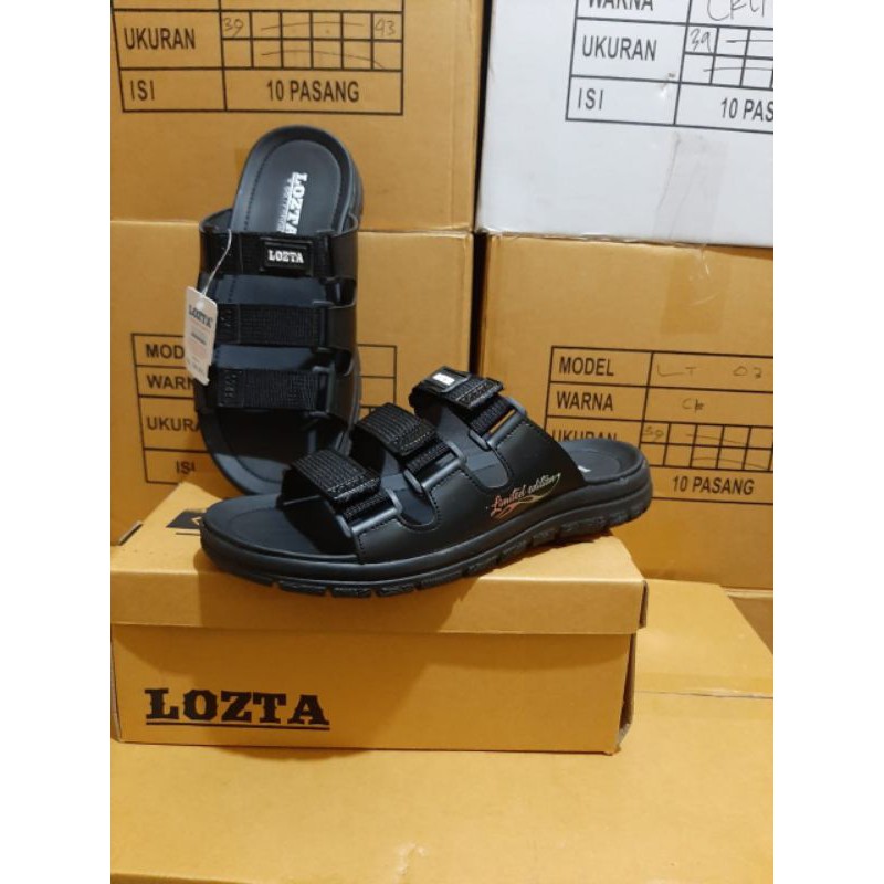 grosir sandal lozta puyu terlaris/grosir sepatu murah