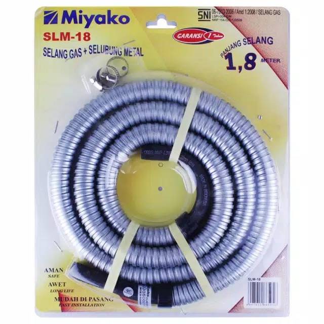 Miyako Selang Gas Spiral 1.8 Meter SLM18