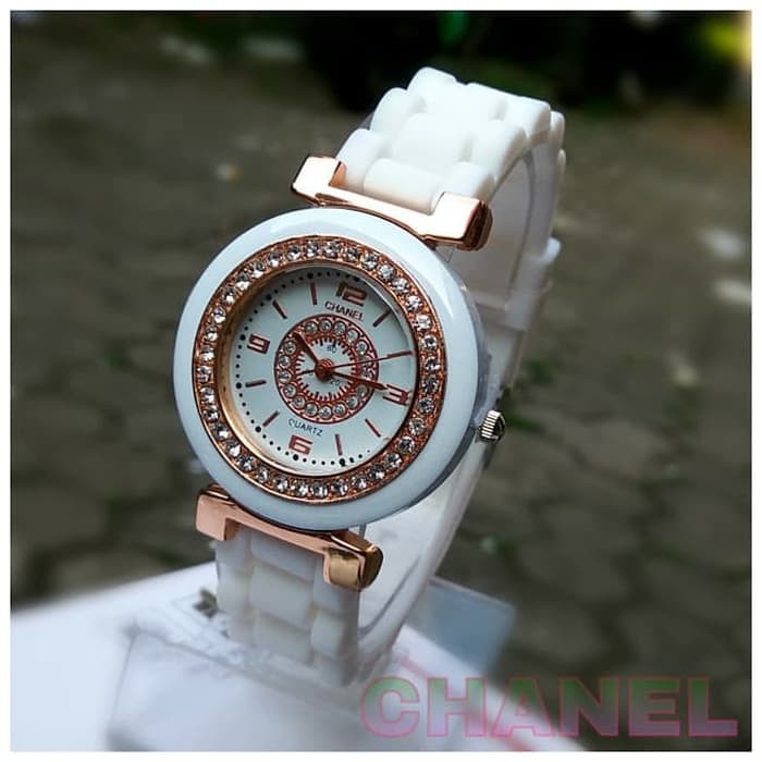 JAM TANGAN WANITA / JAM TANGAN TALI KARET