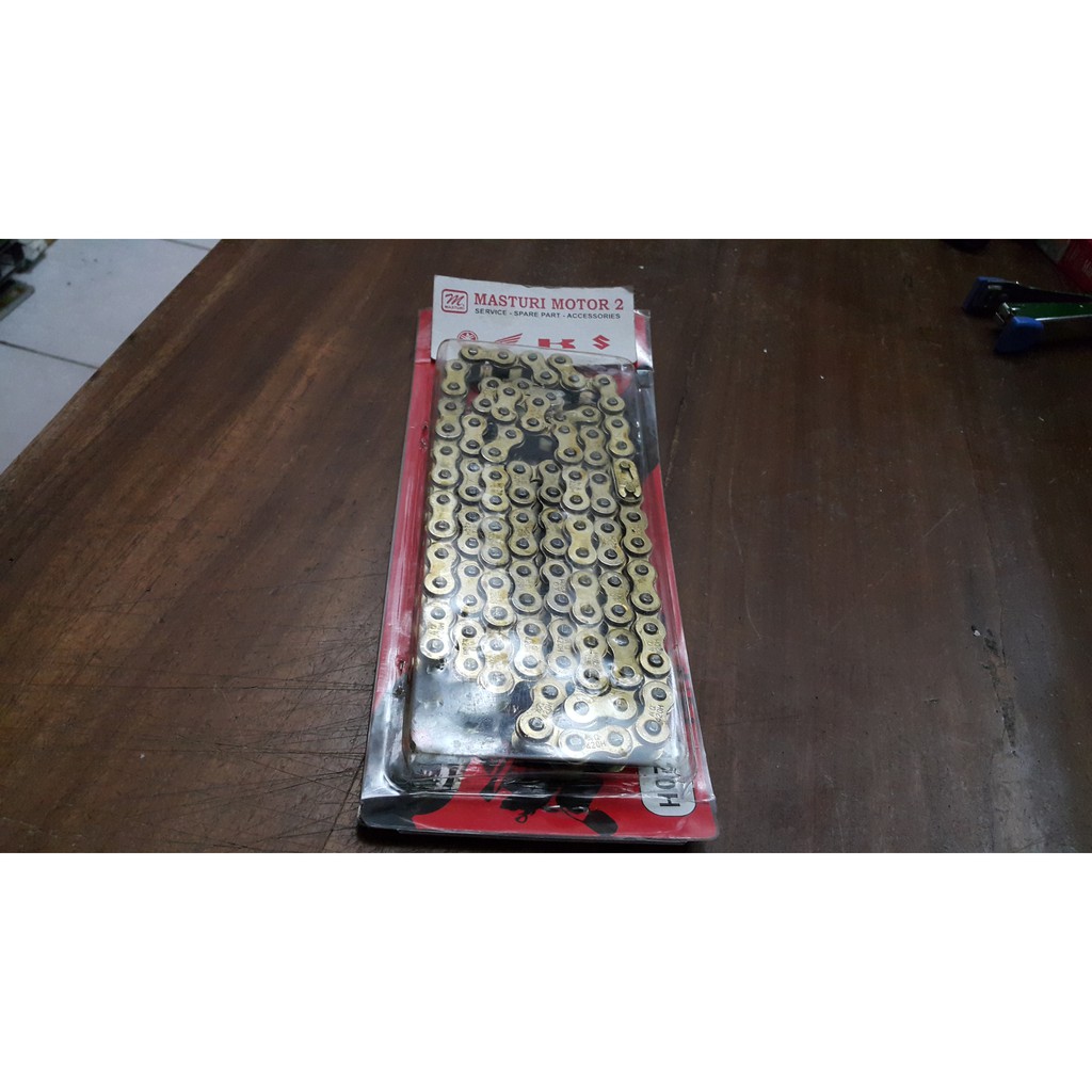 RANTAI GEAR 420-104 WARNA GOLD