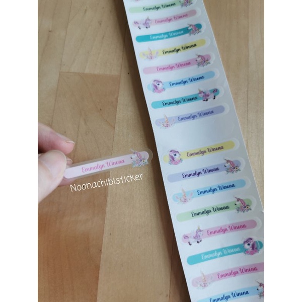 

sticker frost mix colors pictures set