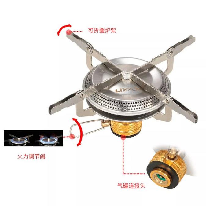 Kompor Camping Ultralight Stove Lixada 3500W