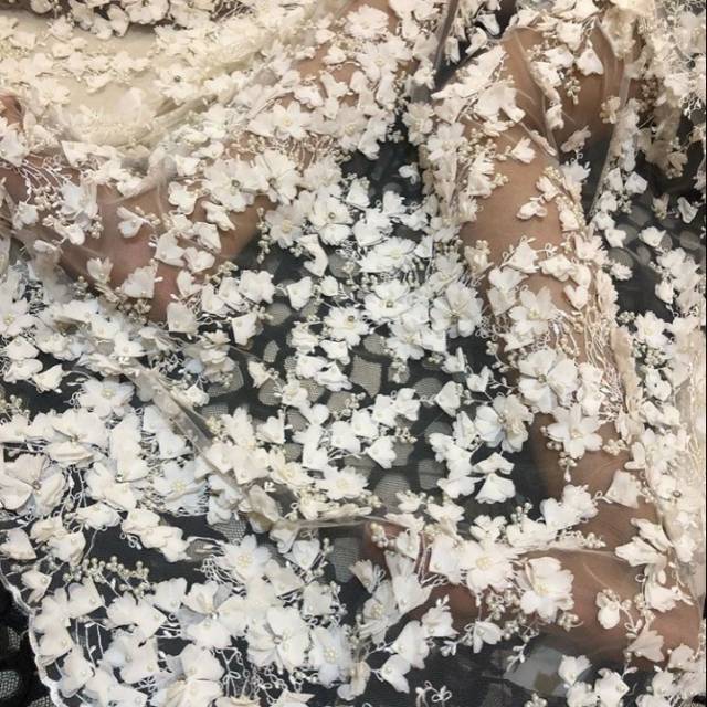 KAIN #Tulle bunga 3D