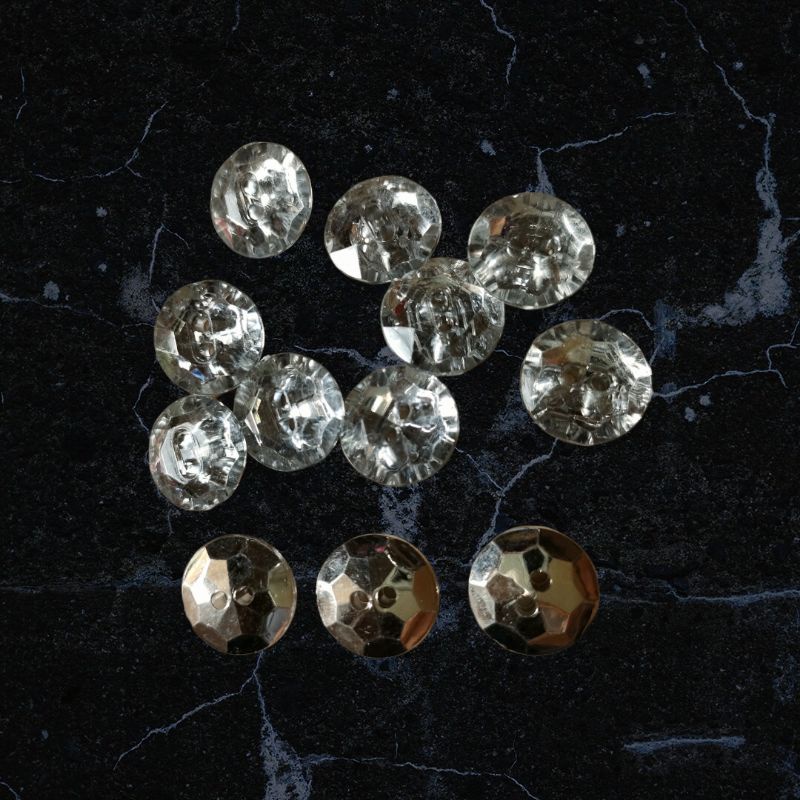 kancing kristal Cristal crystal kancing baju hias