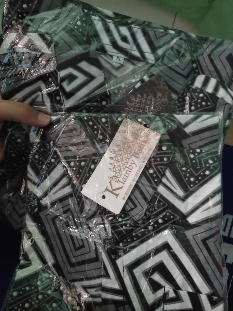 Couple Batik Ayah Anak Motif Mozaik Abu Size Anak Terlengkap