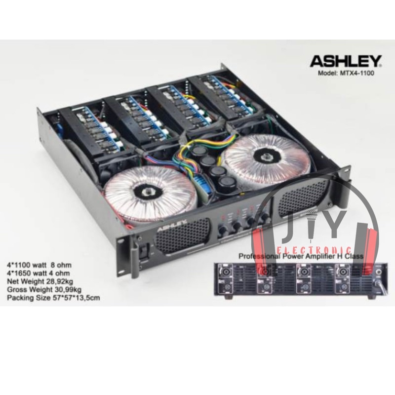 Power Ashley MTX4 1100 4 Channel / MTX4-1100