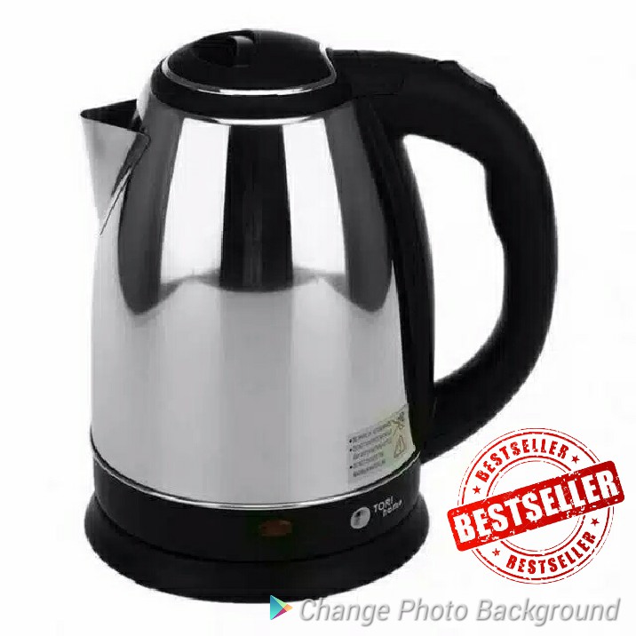 Teko Listrik Stainless Teco Ceret Listrik Merk Fleco Kettle Listrik 1,5 lt