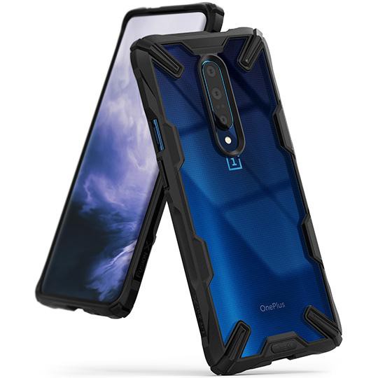 Ringke fusion x casing for Oneplus 7 Pro - BLACK