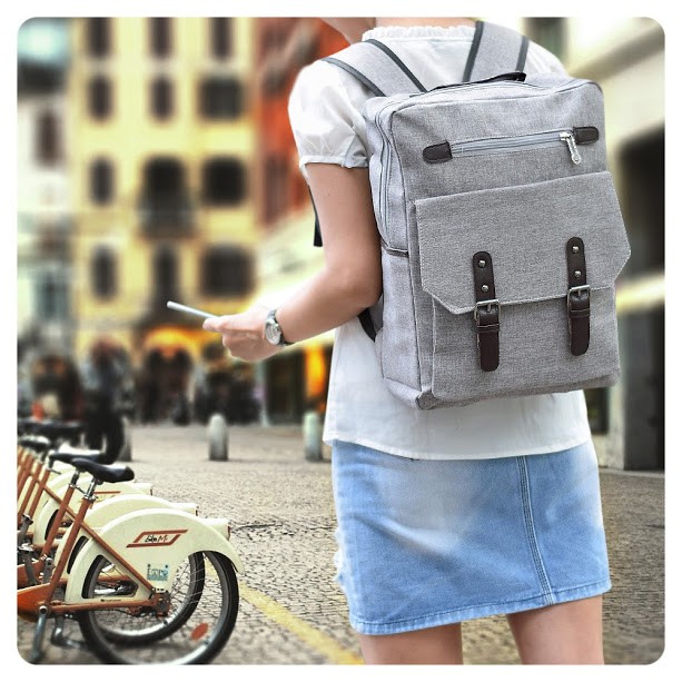 Best Seller Tas Punggung Backpack pria Kanvas tas Ransel pria Laptop import Ultimate Polo 108