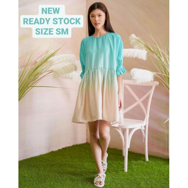 NOVERE x MMEHUILLET MILI RUFFLE DRESS