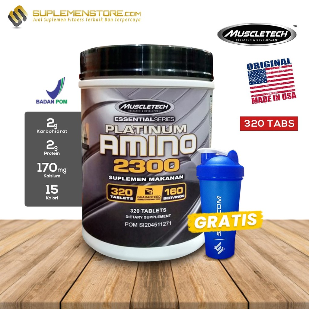 Muscletech Platinum Amino 2300 320 Tablet