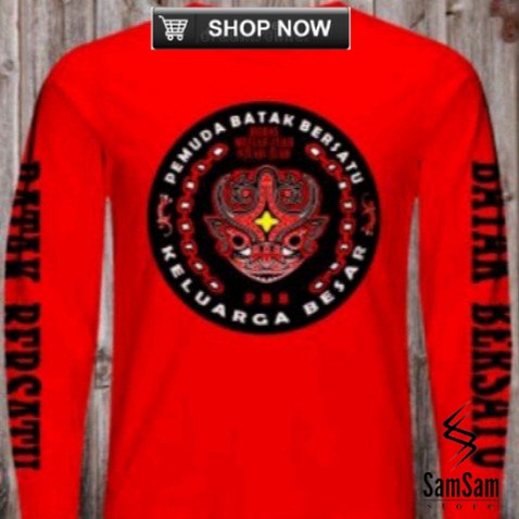 Kaos Pemuda Batak Bersatu lengan panjang - M