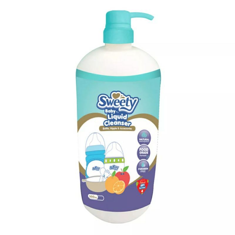 Sweety Baby Liquid Cleanser Botol 500ml cairan pencuci botol