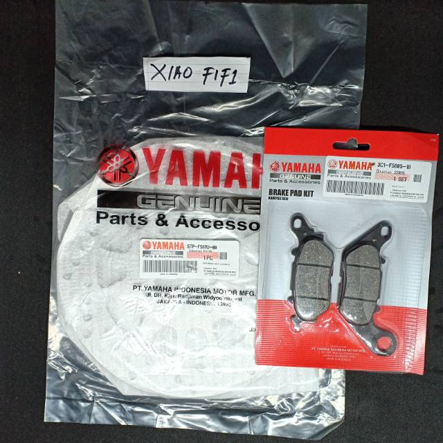 Piringan cakram depan+dispad Jupiter MX,Vega ZR,Jupiter z new