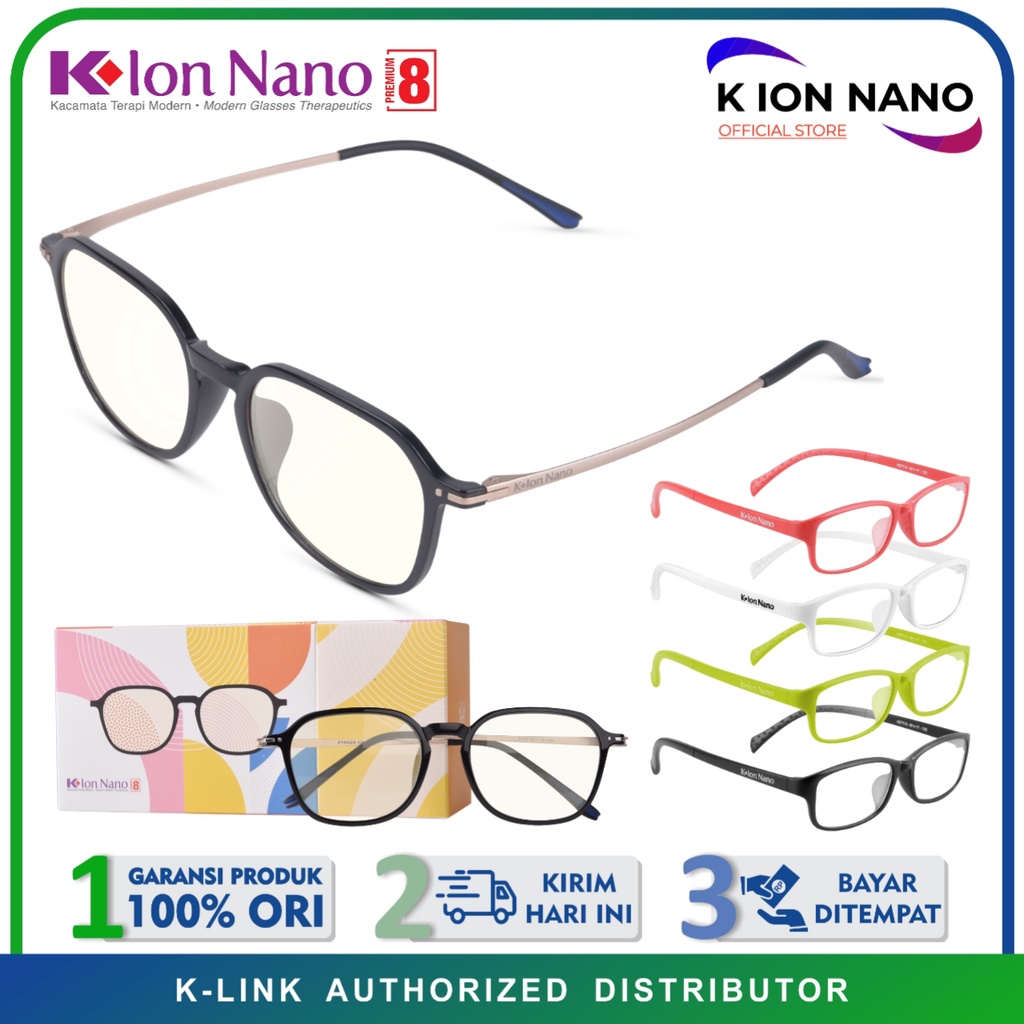 Grosir (SSC) KACAMATA ION NANO ORIGINAL K ION NANO PREMIUM 8 7 5 ASLI K LINK ION NANO KIDS ANAK
