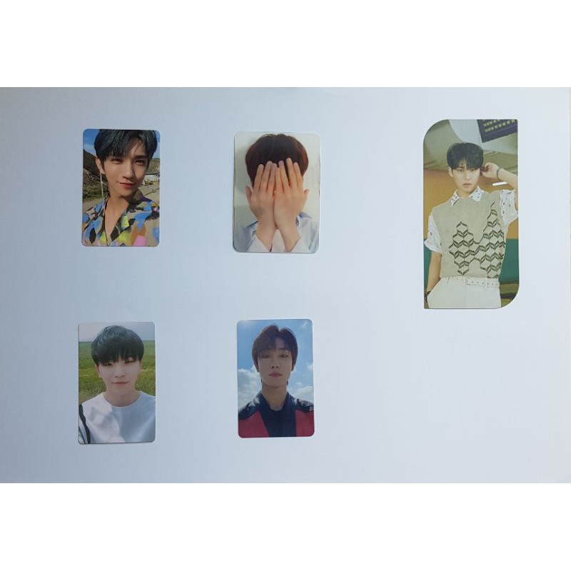 Seventeen SVT official PC photocard/lenticular/bookmark Mingyu,Joshua,Wonwoo,The8,Woozi