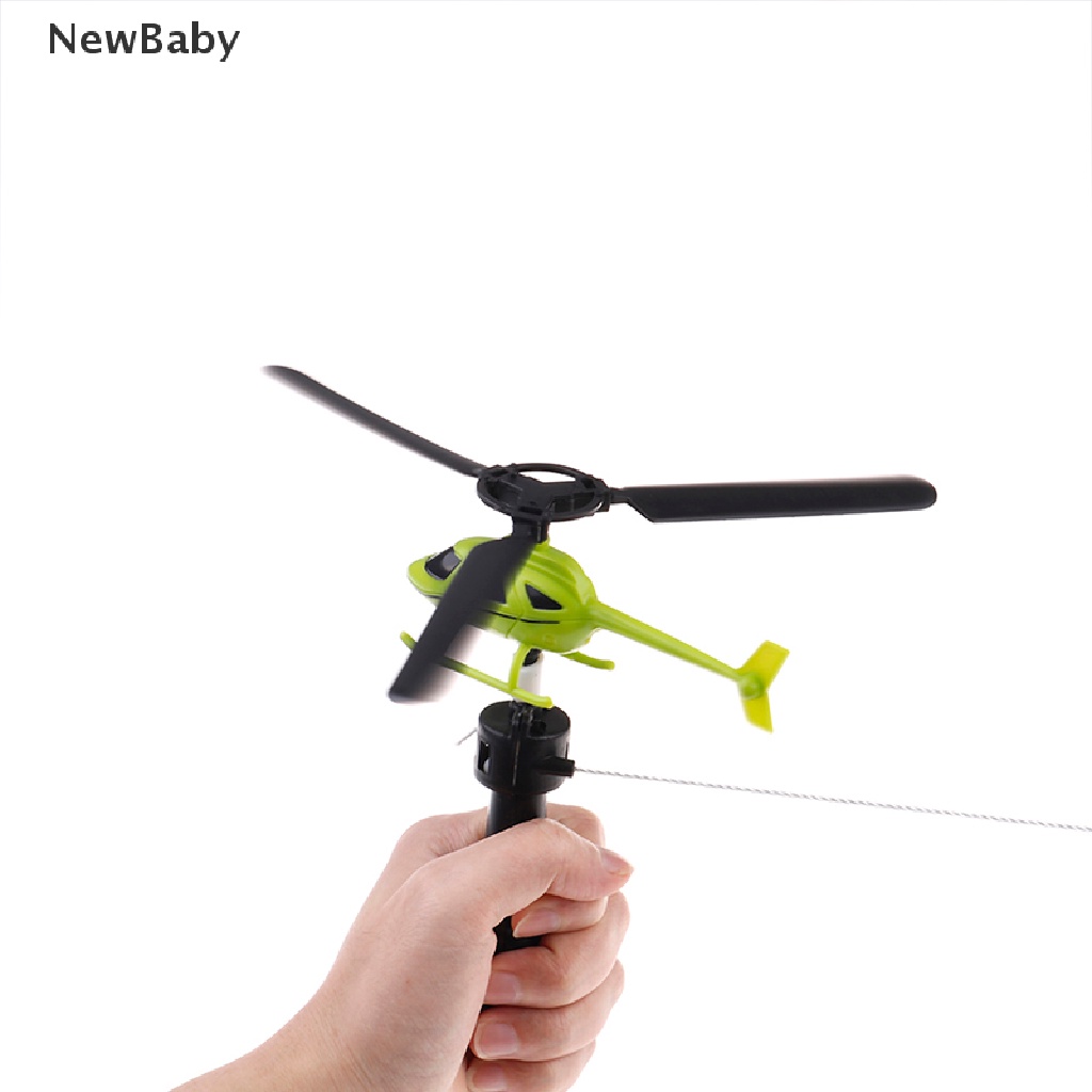 Mainan Pesawat Helikopter model Tarik Tali Untuk Bayi / Anak