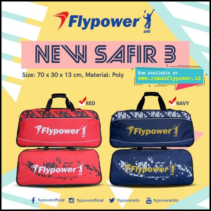 Flypower Tas Badminton Safir