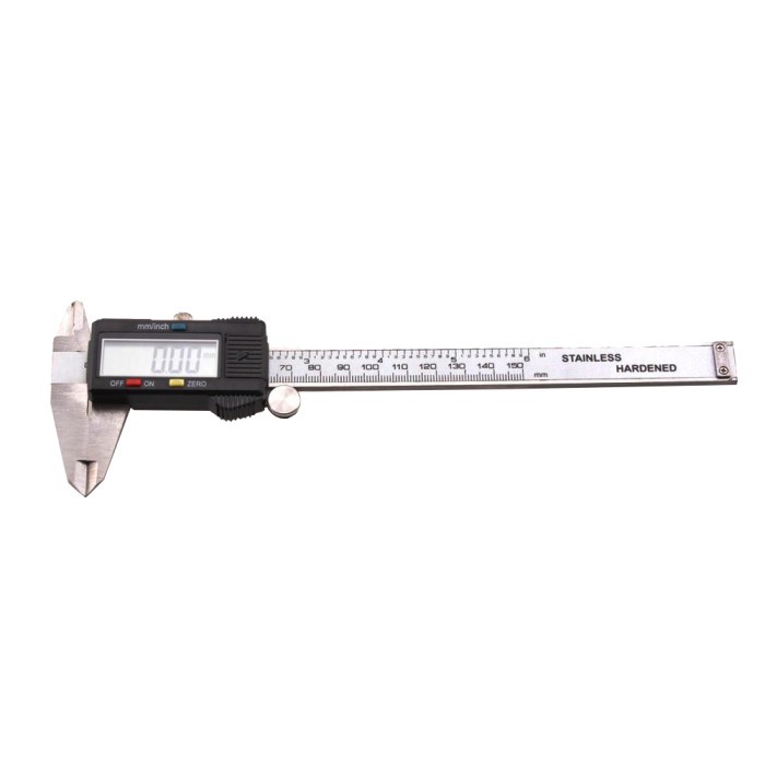 

Jangka Sorong Digital Digital Caliper Lcd Screen Stainless Mm Inch 150