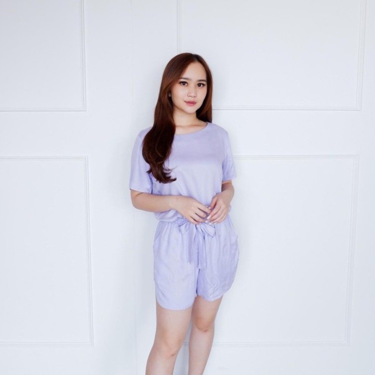 RB HAZEL Molly Basic Tencel One Set - One Set Wanita