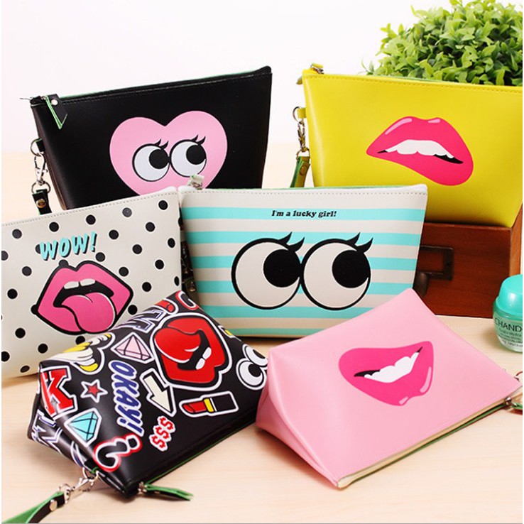 Dompet Tas Kosmetik Makeup Multifungsi Travel Wisata ANEKA MOTIF-GN40