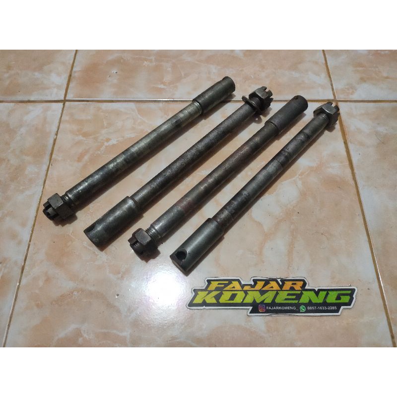 as roda depan shock skok kawasaki ninja R Rr ori copotan