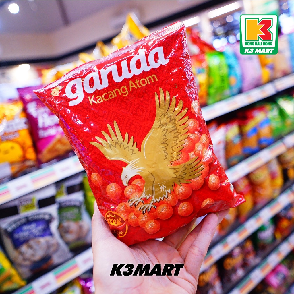 

Garuda Kacang Atom Pedas 230gr