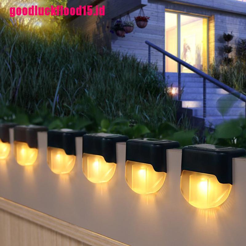 (LUCKID) 1pc Lampu Taman LED Tenaga Surya Untuk Outdoor