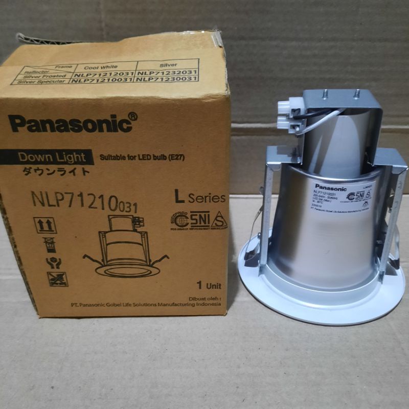 Downlight panasonic 3" NLP71210 L series Putih