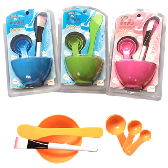 Mangkok Masker Set.Mangkuk Masker Set.Mask Bowl Set