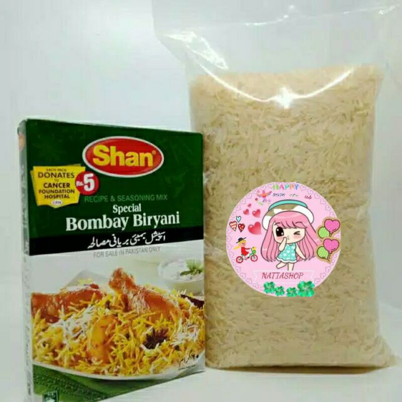 

paket beras bumbu biryani