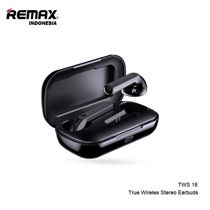 REMAX True Wireless Stereo Earbuds 5.0 Bluetooth Ver TWS-18 Earphone