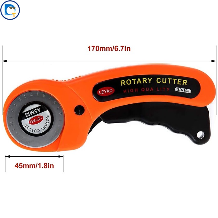 

Rotary Cutter Blade 45mm Alat Pemotong Kain Kertas Craft