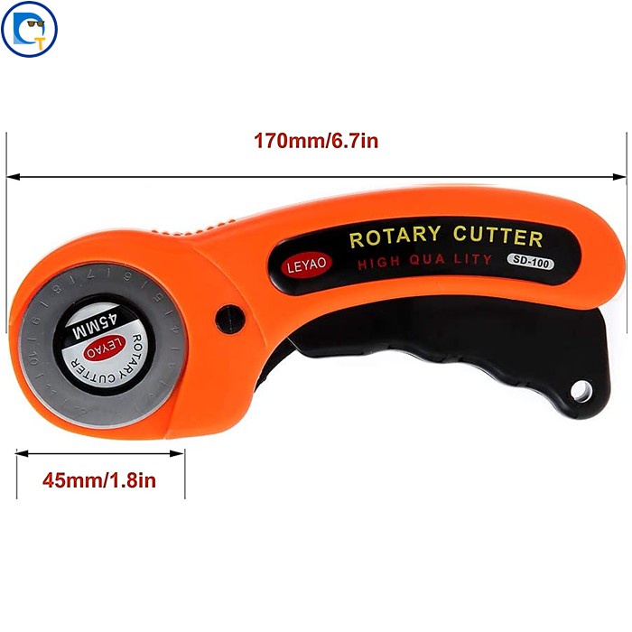 Rotary Cutter Blade 45mm Alat Pemotong Kain Kertas Craft