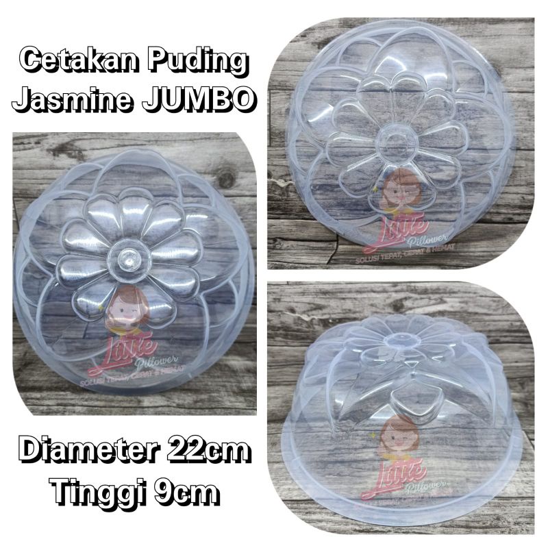 Cetakan Jasmine Jumbo - cetakan puding - cetakan jelly agar coklat kue