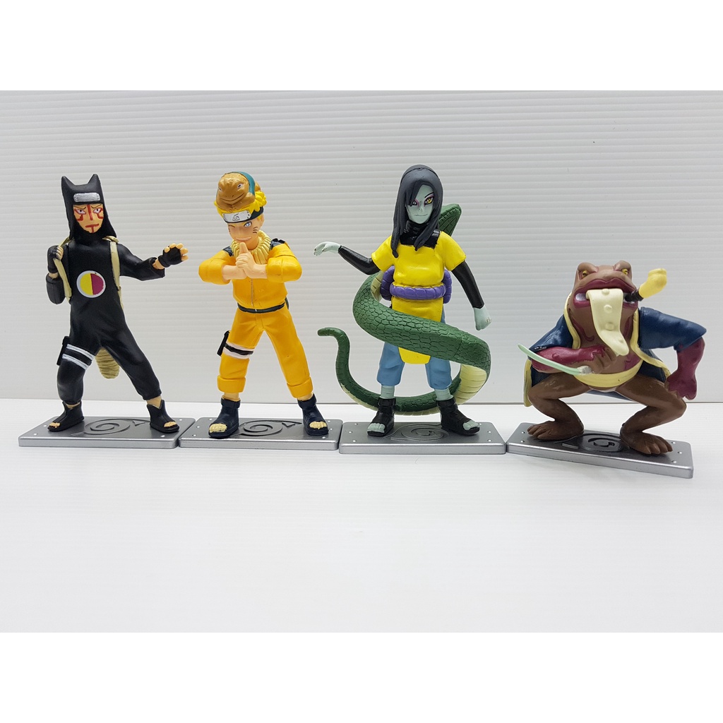 Naruto isi 4pcs Gamabunta Orochimaru Action Figure