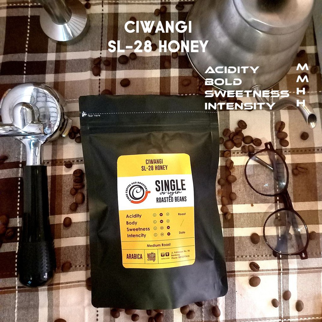 

COFFEE SINGLE ORIGIN ARABICA CIWANGI SL-28 HONEY 200 GR